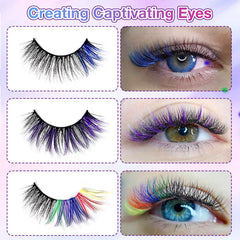 MUIIGOOD step-by-step cluster lash application for easy home use.