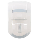 MUJI portable eyelash curler with slide design for easy pouch storage.