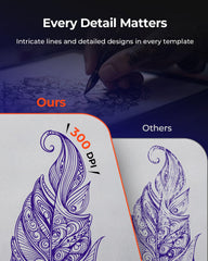 MUNBYN ITP06 enables seamless wireless printing via Bluetooth.