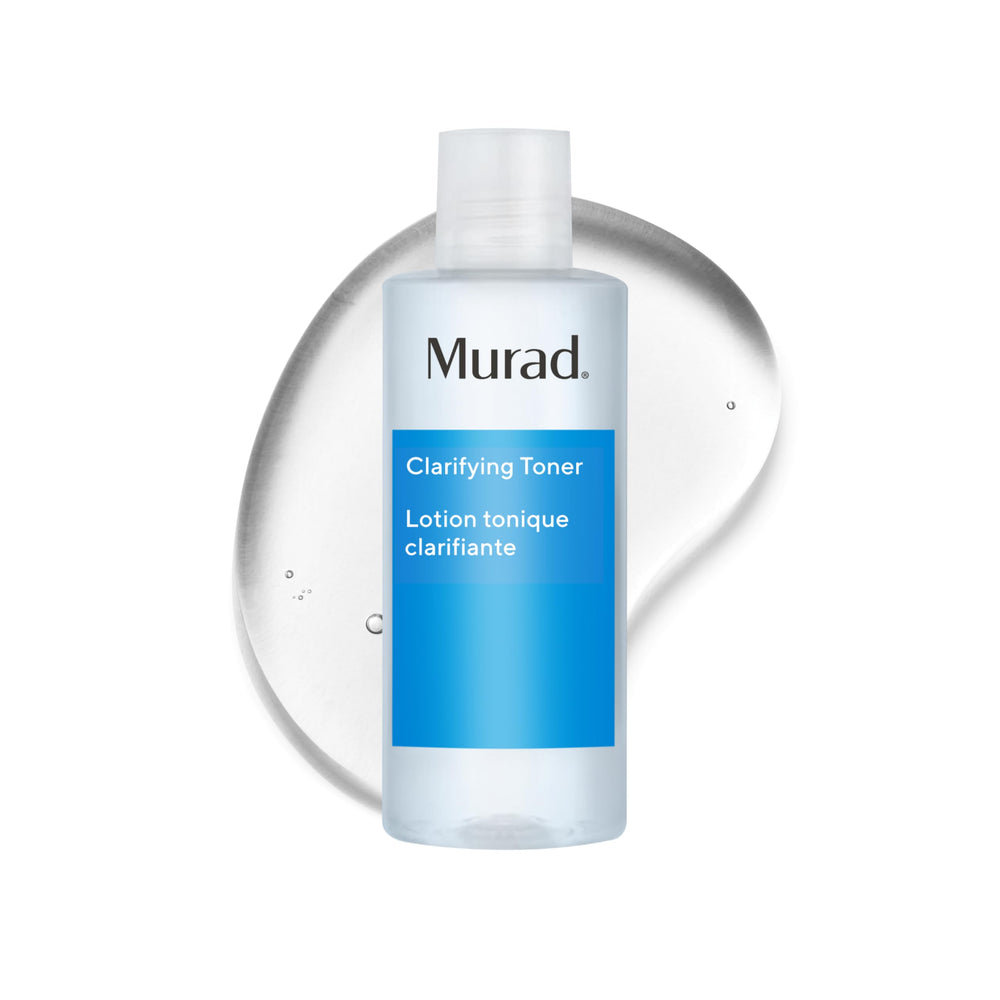 Murad Clarifying Toner bottle closeup for oil control and refreshment
