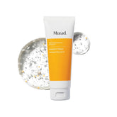 Murad Essential-C Cleanser bottle pour for an antioxidant-rich cleansing ritual.