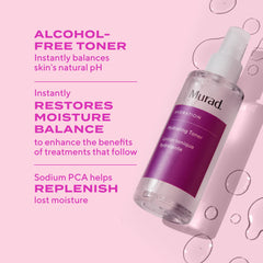 Murad Hydrating Toner lecithin ingredient close-up supports smoothness