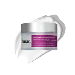 Murad Restorative Hydro-Hyaluronic Cream packshot highlighting hydration benefits