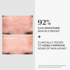 Murad Retinol Youth Renewal Serum label close-up with key ingredients