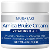 MURASAKI BEAUTY Arnica Bruise Cream tube for targeted skin support and quick application