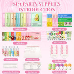 Murend spa party kit eye masks to refresh tired eyes during sleepovers
