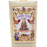 Jabón Murray y Lanman Agua de Florida en barra, aroma revitalizante para la piel.
