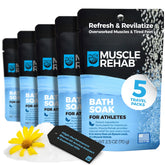 Muscle Rehab Sal Epsom Arnica: paquetes de un solo uso para recuperación rápida