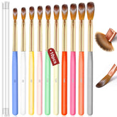 MUSILAN nail art brush set collection view for versatile acrylic designs