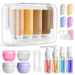 Muslish Apricot 3oz bottles for compact packing and TSA-friendly travel.