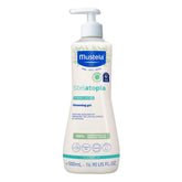 Mustela Stelatopia cleansing gel bottle for gentle baby wash during bath