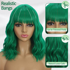 Mxayhnajxl synthetic heat resistant fibers deliver durable texture and shine.
