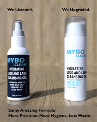 Myboclean miel de Manuka UMF16 para un cuidado suave de pestañas.
