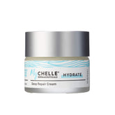 MyCHELLE Deep Repair Cream jar showing deep hydration for dry skin