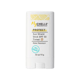 MyChelle protector solar en barra SPF50 tintado para rostro, tono natural
