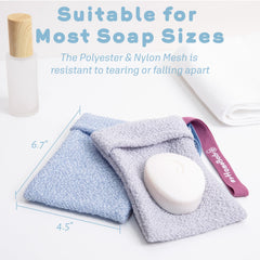 myHomeBody exfoliante-cuerpo-bolsa-jabon: exfolia el cuerpo y ahorra trozos de jabón.