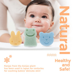 myHomeBody Konjac con rostro de oso, para una experiencia de baño tierna