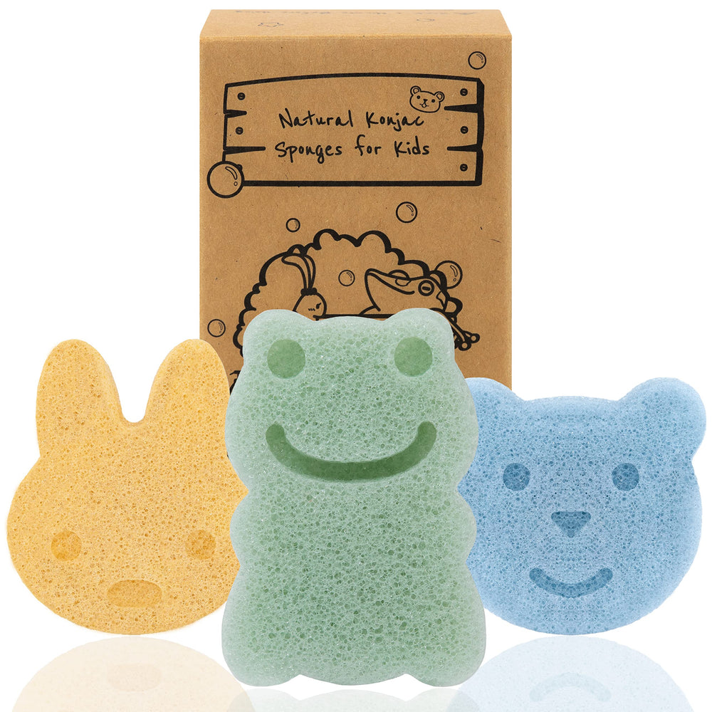 myHomeBody Konjac en forma de conejo, ideal para un baño suave del bebé