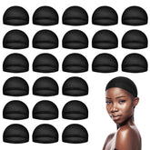 MYKURS black wig caps pack provides secure wig base and comfort all day