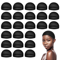 MYKURS black wig caps pack provides secure wig base and comfort all day