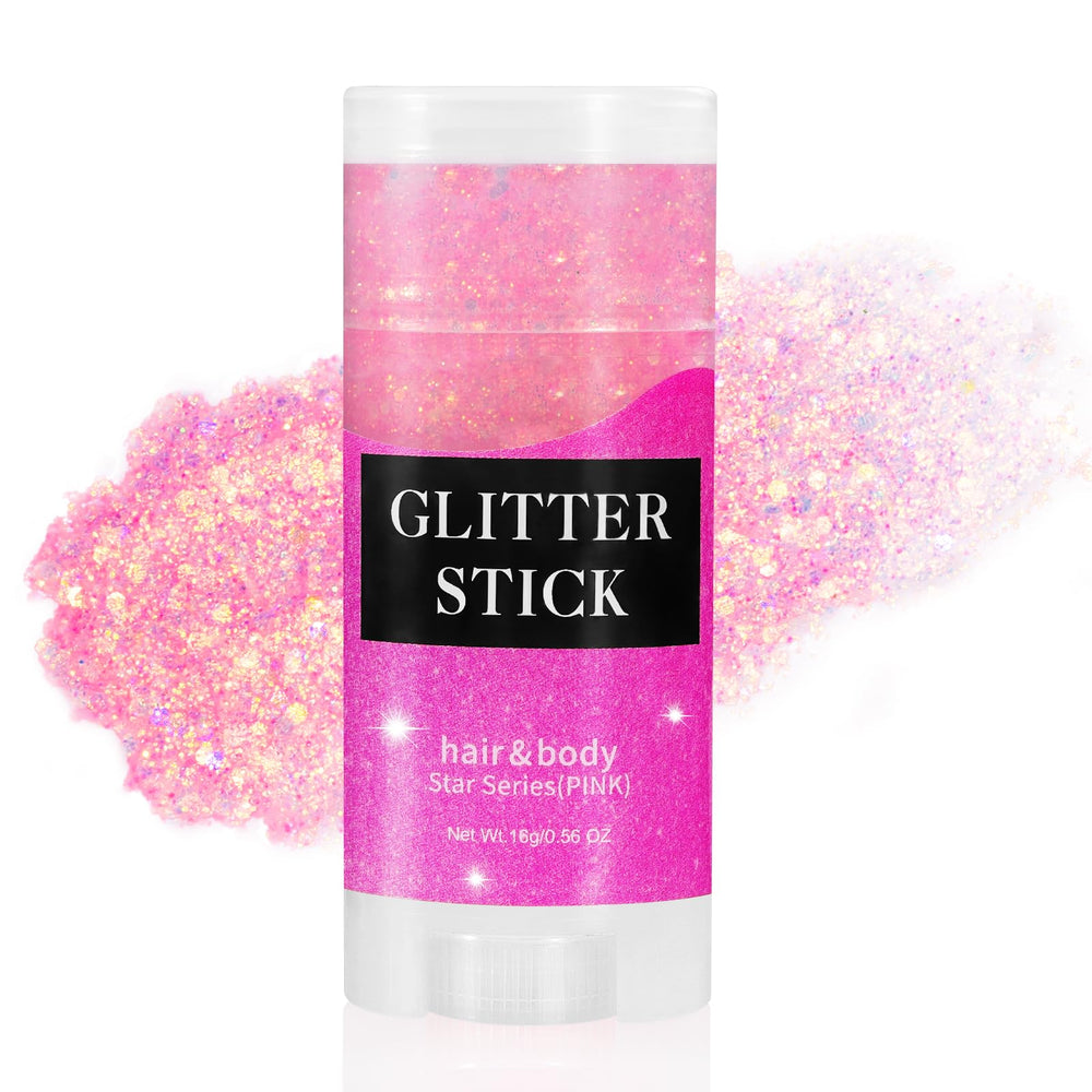 Mysense barra brillo cuerpo rosa: brillo intenso para iluminar el cuerpo con luz natural.