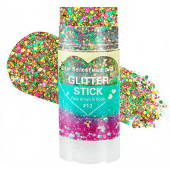 Mysense Mardi Gras Brillo facial: brillo vibrante que realza cualquier estilo festivo.