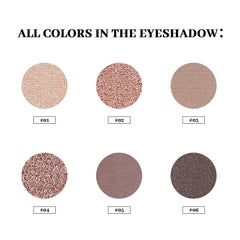 MYSTER ROSEY Nudes Series Mini Palette gama-nudes para tonos neutros