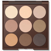 Paleta MYSTER ROSEY con sombras neutras mate para looks naturales.