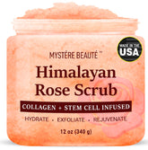 MYSTÉRE BEAUTÉ exfoliante corporal con granulos de sal para suavizar la piel