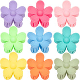 Mythos Flower Clip Rose holds hair securely for workouts