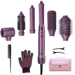 Mythsight StyleVibe left-wrap barrel enables natural curls with controlled tension.