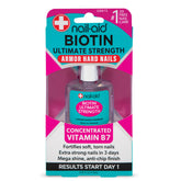 Nail-Aid Biotin Ultimate Strength bottle with a clear, quick-dry finish.