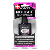Nail-Aid Capa de Gel sin luz brillo luminoso para uñas.