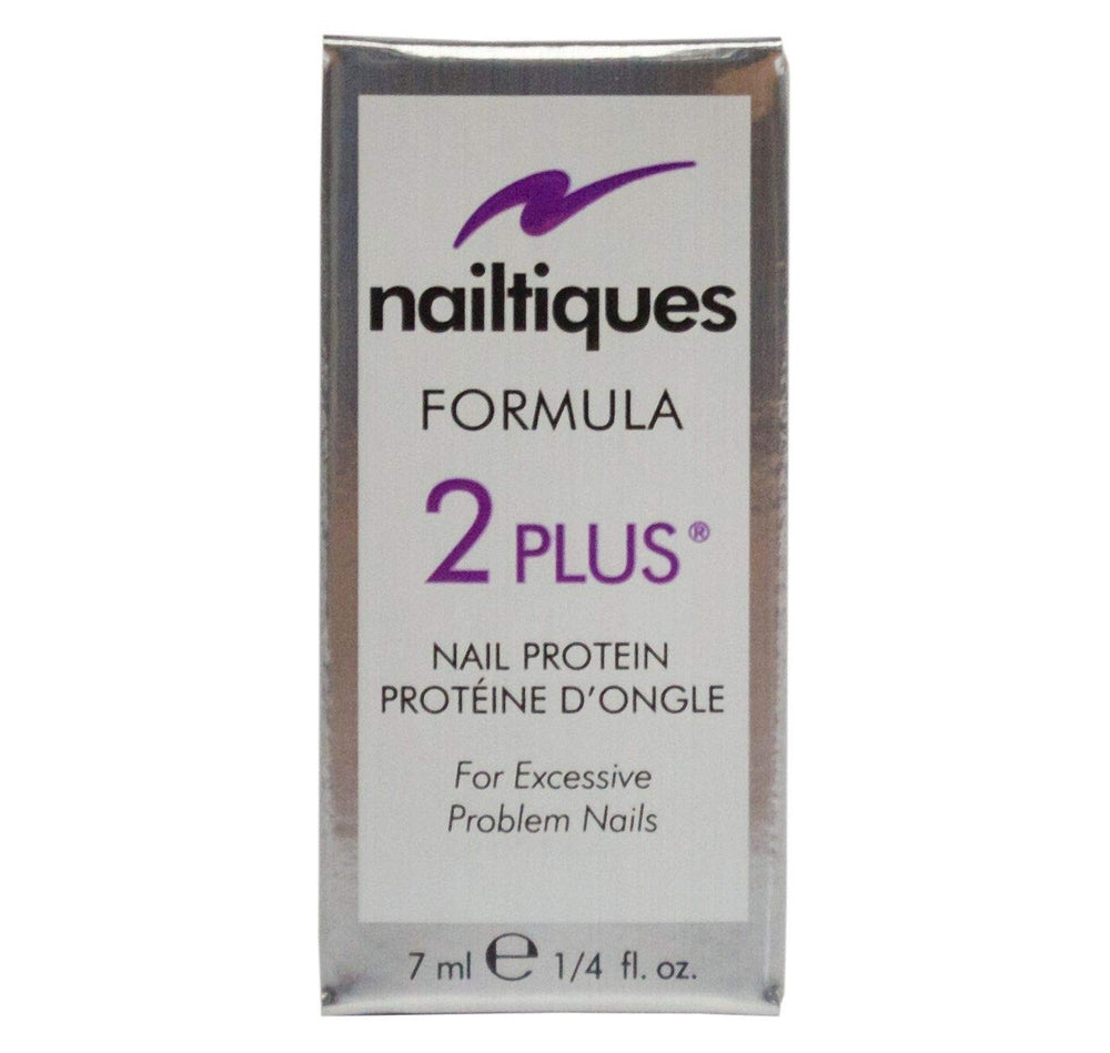 Nailtiques Proteína para Uñas Fórmula 2, botella para fortalecimiento suave.