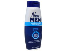Dermatologist-tested Nair Hair Remover for Men helps remove hair during shower
