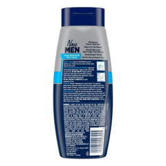 NAIR Men Hair Removal Body Cream close-up texture showing creamy formula.