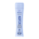 Naissant Icy Cool Blonde mask pack-shot shows the tub with purple-toning formula for brassy tones.