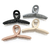 Nalodu butterfly clip 4.3-inch open and close action for quick styling.
