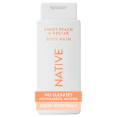 Native Ducha corporal botella en la ducha para limpieza suave