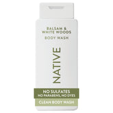 Native Body Wash: espuma cremosa para una limpieza suave y revitalizante.