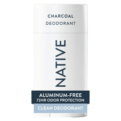 Native Charcoal Desodorante frente: aroma oceánico y protección duradera