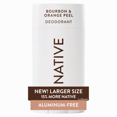 Desodorante Native Bourbon-naranja, barra elegante y aroma refinado para uso diario