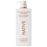 Native Ducha Corporal espuma cremosa para piel suave y nutrida.