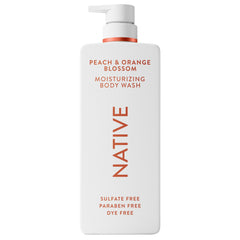 Native Ducha Corporal espuma cremosa para piel suave y nutrida.