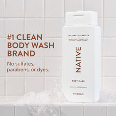 Native Jabon Cuerpo: dispensador pomo listo para duchas rápidas
