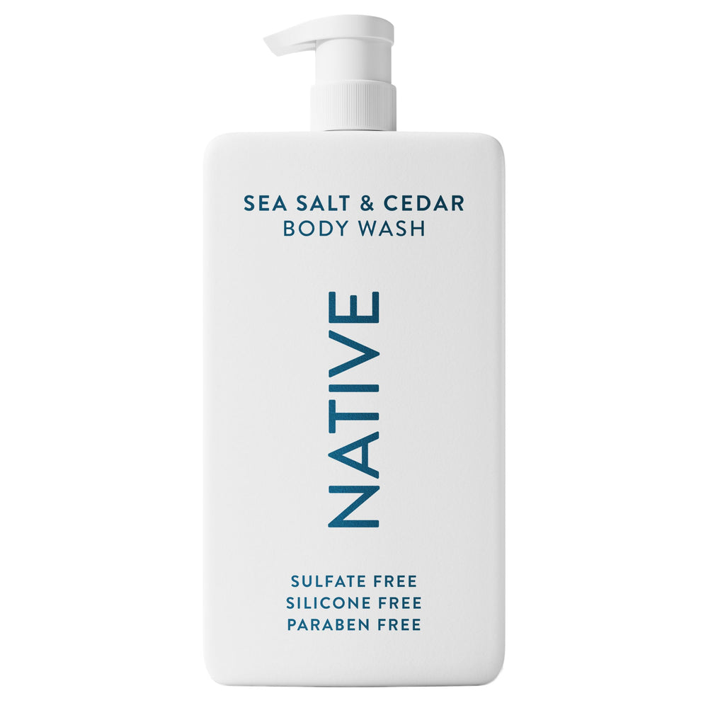 Native lavado corporal sin sulfatos con espuma suave para limpieza delicada