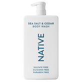 Native lavado corporal sin sulfatos con espuma suave para limpieza delicada