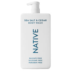 Native lavado corporal sin sulfatos con espuma suave para limpieza delicada