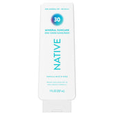 Protector solar mineral Native: frasco listo para protección diaria rostro y cuerpo