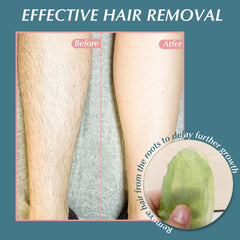 Natreza hard wax beads for the chin deliver gentle, consistent wax pull.